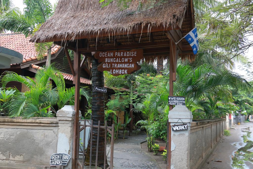 Oceane Paradise Bungalow Gili Trawangan Dış mekan fotoğraf