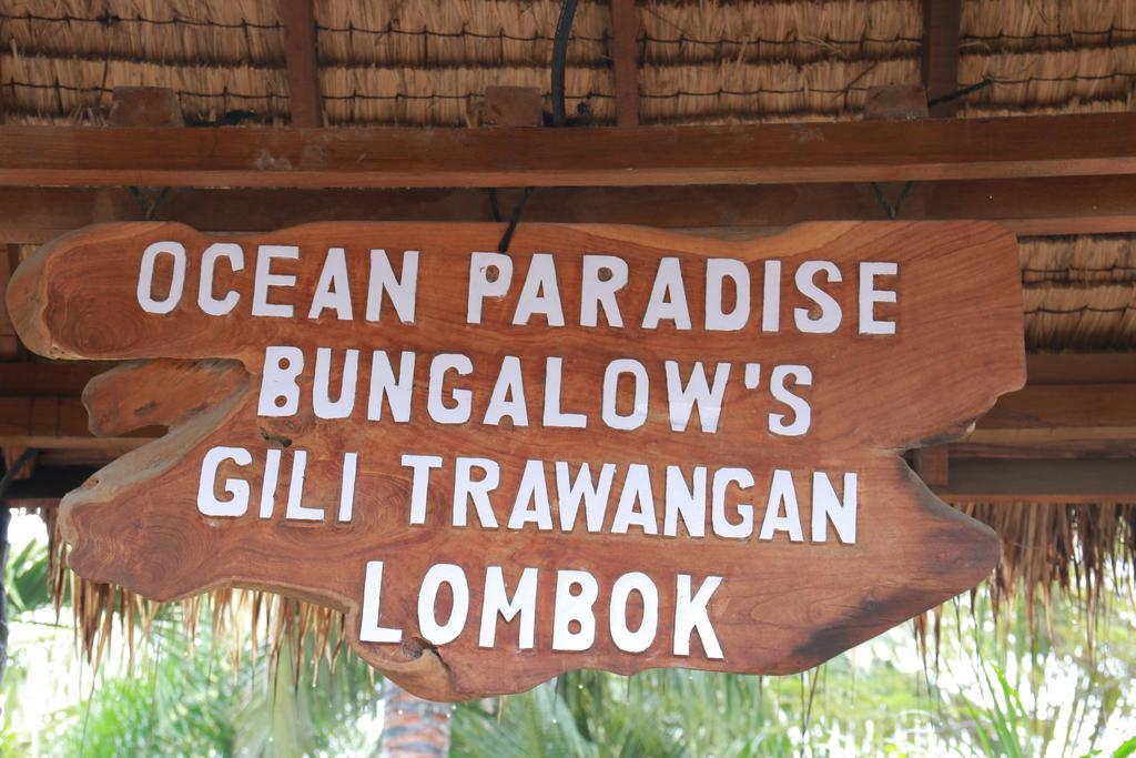 Oceane Paradise Bungalow Gili Trawangan Dış mekan fotoğraf