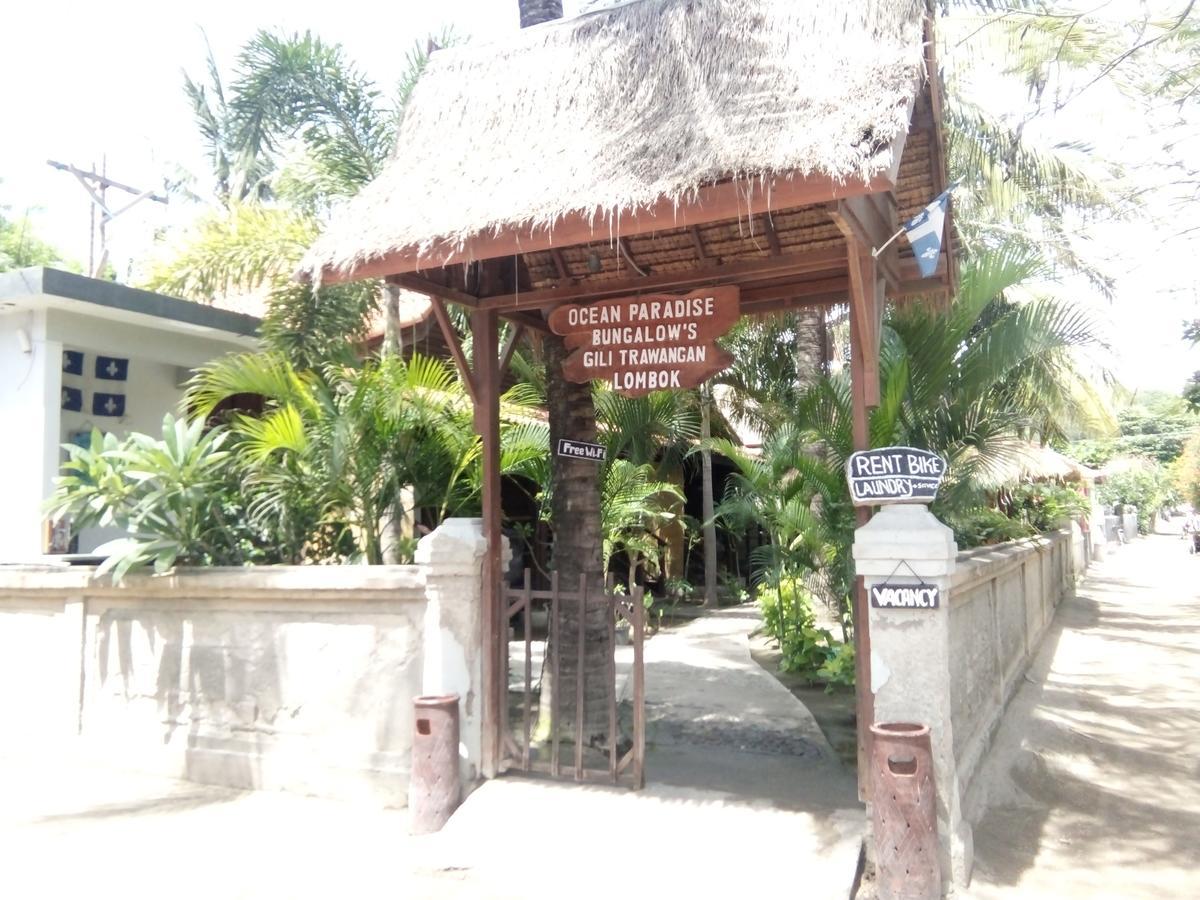 Oceane Paradise Bungalow Gili Trawangan Dış mekan fotoğraf